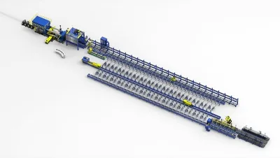 3D Animated Video for Automatic Aluminum Profile Extrusion Line